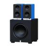 ELAC DCB41-BL - Debut ConneX 4.5" Powered Speakers - Blue PS250-BK - Varro Premium 10" 250 Watt Powered Subwoofer with Auto-EQ view 1