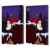 Head Case Designs Chimney Thin Santa Leather Wallet Case Compatible with Apple iPad Pro 13 M4 2024 view 1