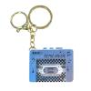 Retro Mini Tape Recorder Keychain,3-in-1 Microcassette Player | Tape Recorder | CD Keychain with Music,Retro Tape Recorder Keychain,Fun Key Backpack Hanging Accessory Gifts view 1