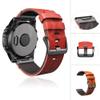 26mm Genuine Leather Bracelet for Fenix 6 6XPro 5 5X Plus 3 HR D2 Descent MK2 Quick Release Replacement Strap Wristband view 3