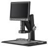 10.1-Inch Parfocal Lens Microscope, 1600X Industrial Maintenance Microscope, Sensitive Touch Control Screen, with Remote Control, Adjustable LED Lights, for Students and Adults view 1