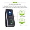 ZOCWJK Clocking in Machine for Employees Small Business ZK Multibio800-H 400 Face Fingerprint Recognition Door Access Control System TCP/IP Biometric Facial Time Attendance R(Multibio800-ic-A view 4
