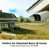 Kaunosta Dual Band 9dBi Yagi WiFi Antenna  Outdoor Directional High Gain Antenna for Long-Range Barn, Farm & Garage Extension  5ft RG58 Cable & RP-SMA for Wireless Security Cameras & Routers view 2