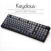 NJ98 Wireless Custom Mechanical Keyboard with Screen Knob 96% Hot Swappable RGB Keyboard Mac Windows (Dark, Steel Plate-Box Deep Sea) view 2