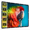 BINBINNIAO Projector Screen Soft High Density White Wrinkle-Free 250inch Portable Foldable Double Sided Screen Indoor Outdoor Movie view 1
