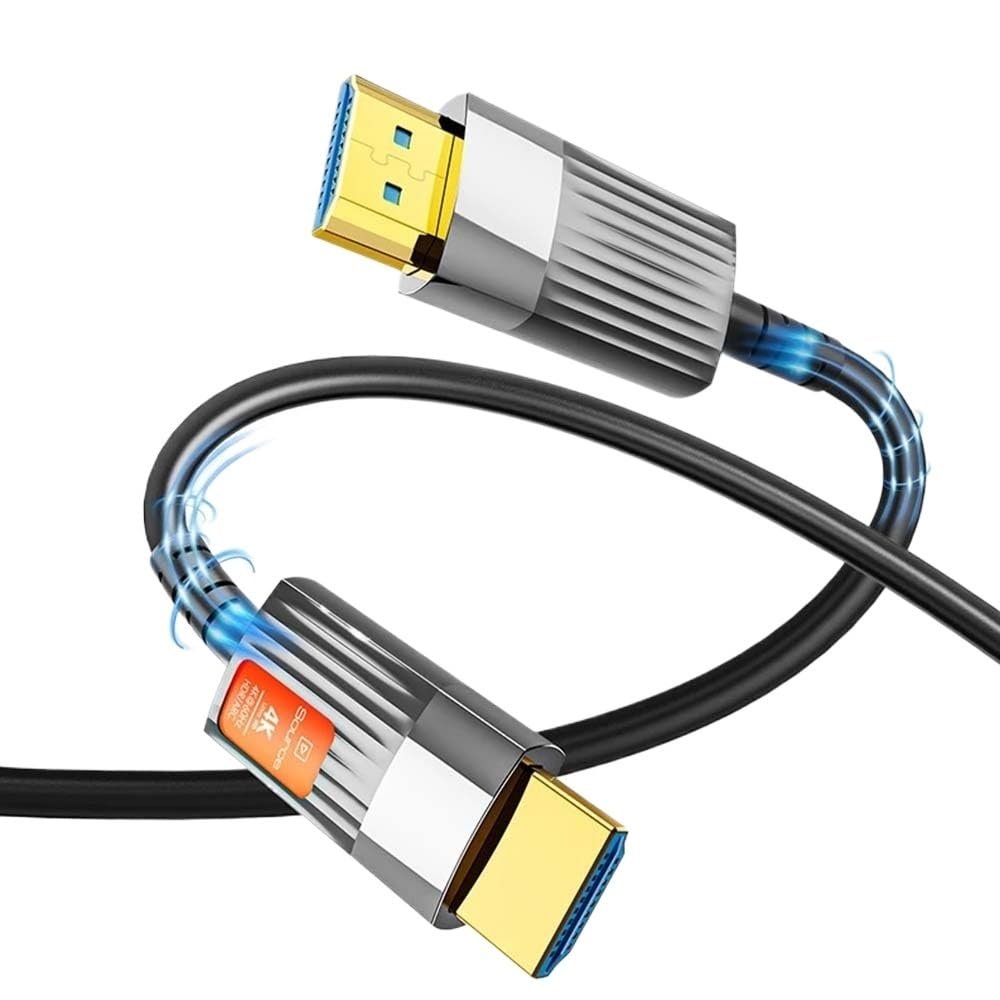 bodateng 4K HDMI 2.0 Fiber Optic Cable 4K@600Hz 2K@120hz,HDMI Cable 4K 18Gbps High Speed HDMI for RTX3080 3090(2m)