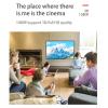 BINBINNIAO Projector Screen Soft High Density White Anti-Crease 60-200inch 16:9 Portable Foldable Double Sided Screen Outdoor Movie(92 inch) view 4