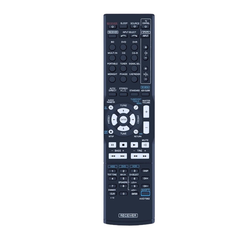 ZJSWTH Remote Control for AXD7582 AXD7632 VSX 300 VSX420 VSX402K VSX-324,420,520,527K,819-H