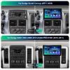 10.2 Inch(4Ram 64Rom) Car Radio Stereo Upgrade Replacement for Dodge Ram 1500 2500 3500 (2009-2012) Wireless CarPlay/Android Auto/5GWiFi/FM/AM/1080P Backup Camera/BT5.4 view 3