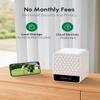Sebikam 4MP Wireless Outdoor Security Camera System, 4 PCS 2K Solar Cameras view 3