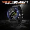 8 Packs Compatible for Garmin Forerunner 255 Screen Protector,Advanced Soft TPU (Non-tempered Glass) High Definition Scratch Resistance without Bubbles view 3