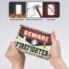 Light Switch Cover Plate Decorative Beware Of Firefighter Switch Wallplate Cover Decorative Toggle Light Switch Cover 3 Wall Outlet view 3