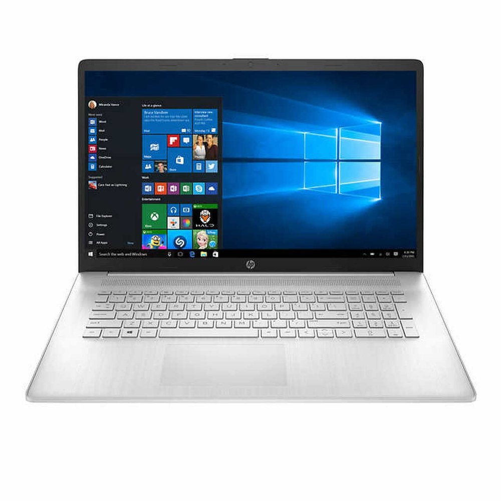 HP 17-CP300 Laptop 2023 17.3 HD+ 1600 x 900 Display Touchscrenn, AMD Ryzen 5 7530U, 6-core, AMD Radeon Graphics, 48GB DDR4, 4TB SSD, Wi-Fi 6, Bluetooth 5.3, 720p HD Camera, Windows 11 Pro