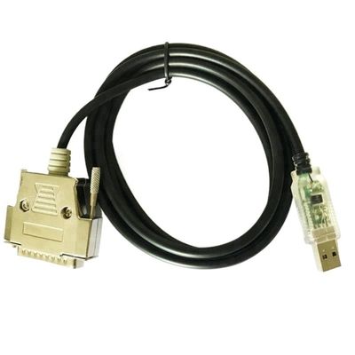 mangxiyis USB to RS232 Serial Adapter Cable, CNC Controls Programming Cable, 25 Pin Male Connector USB to 25 Pin DB25 Parallel Port Cable(1.8m-db25 Female)