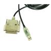 mangxiyis USB to RS232 Serial Adapter Cable, CNC Controls Programming Cable, 25 Pin Male Connector USB to 25 Pin DB25 Parallel Port Cable(1.8m-db25 Female) view 3