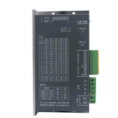 XIJQKTWT OL57-C Canopen Function 2 Phase Open Loop Stepper Driver DC24-50V 5A for Servo Step Motor Controller