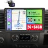 Android 13 [2G+64G] Car Radio for GMC Sierra Yukon Chevrolet Buick Chevy Silverado,10 Inch Touch Screen Stereo with GPS WiFi SWC Wireless Apple CarPlay Android Auto Backup Camera view 1