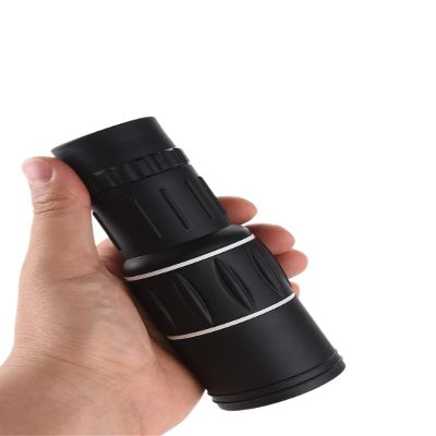 1PC 16X52 Monocular Telescope 10x Magnification HD Adult Night Vision Smartphone Long Distance Outdoor Camping Climbing Telescope