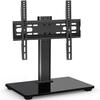 Universal TV Stand Tabletop - Height Adjustable TV Base with Heavy-Dut Tempered Glass Base, Holds up to 55 lbs for 15-32 inch LCD LED TVs view 1