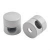 Metal Light Cable Management Clips 3 Pack Aluminum Wire Cord Holder Organizer for Light Desk Wall Ceiling Mount(White) view 4