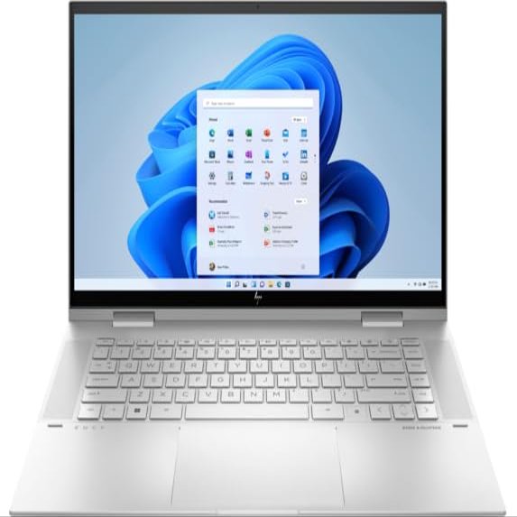 HP Envy x360 2-in-1 Laptop 2022 15.6 FHD 1920 x 1080 Touchscrenn, Intel Core i7-1195G7, 4-core, Intel Iris Xe Graphics, 16GB DDR4, 1TB SSD, Backlit Keyboard, Thunderbolt 4, FP, Windows 11 Home