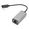 USB C to RJ45 Ethernet Adapter, 10 100Mbps Network Converter, Plug and Play, Aluminum Alloy Shell, Stable High Speed Signal for Notebooks, Phones, Tablets view 1