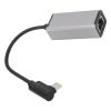 USB C to RJ45 Ethernet Adapter, 10 100Mbps Network Converter, Plug and Play, Aluminum Alloy Shell, Stable High Speed Signal for Notebooks, Phones, Tablets view 4