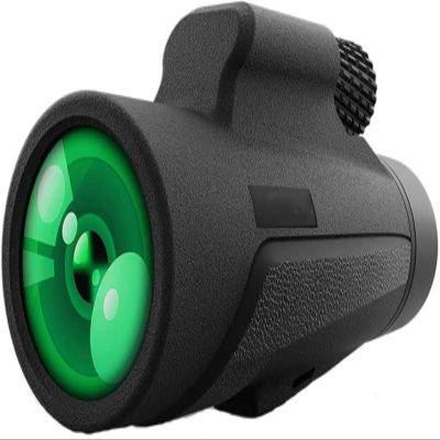 10x42 Portable BAK4 Prism FMC Lens Monocular Compact and Tripod 22mm Large View Eyepiece Monoculars for Adult Bird Watching, Outdoor Hunting, Travel, Sightse