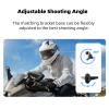 XBERSTAR Camera Helmet Mount for Insta360 GO 3S/for Insta360 GO 3 Action Camera Motorcycle Helmet Liner Mount Strap Bracket view 4