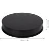 Enlybee 360 Rotating Turntable Display Stand for Photography and Video Props, Quiet and Smooth Rotation, ABS PC Material, Adjustable Speed with USB Electric Power view 3