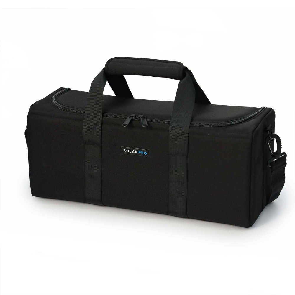 Rolanpro Telephoto Lens Camera Bag for Sony FE 400-800mm f/6.3-8 G OSS, Portable Hand-held Storage Bag, Lens Shoulder Bag (Black)