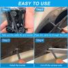 100 Pcs Automotive Universal Nylon Tie Buckles, Heavy-Duty Self-Locking, New Multifunctional Automotive Fasteners for DIY Auto Repair, Home & Office Use view 4