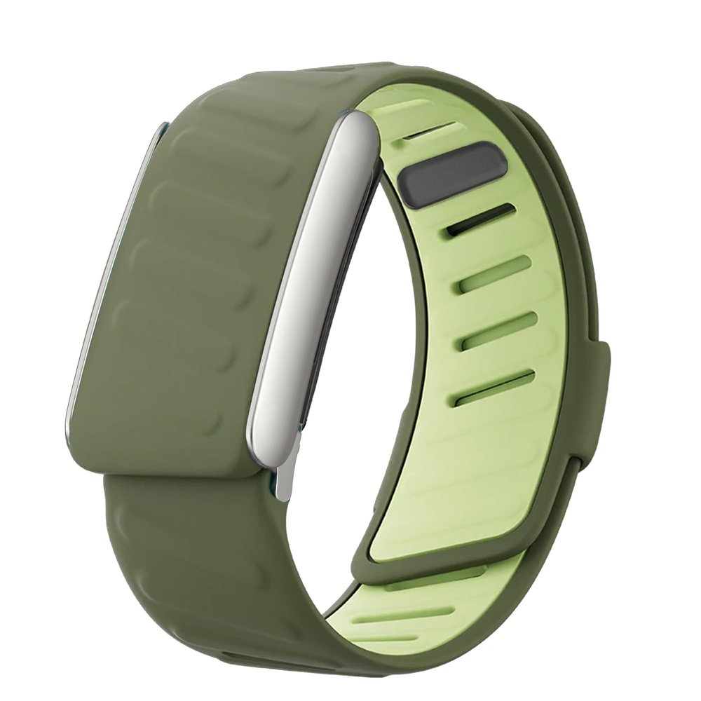 Silicone Comfortable and Soft Replacement Wrist Band Compatible for WHOOP 5.0 One Peak/MG Heart Rate Monitor (ArmyGreen, One Peak)