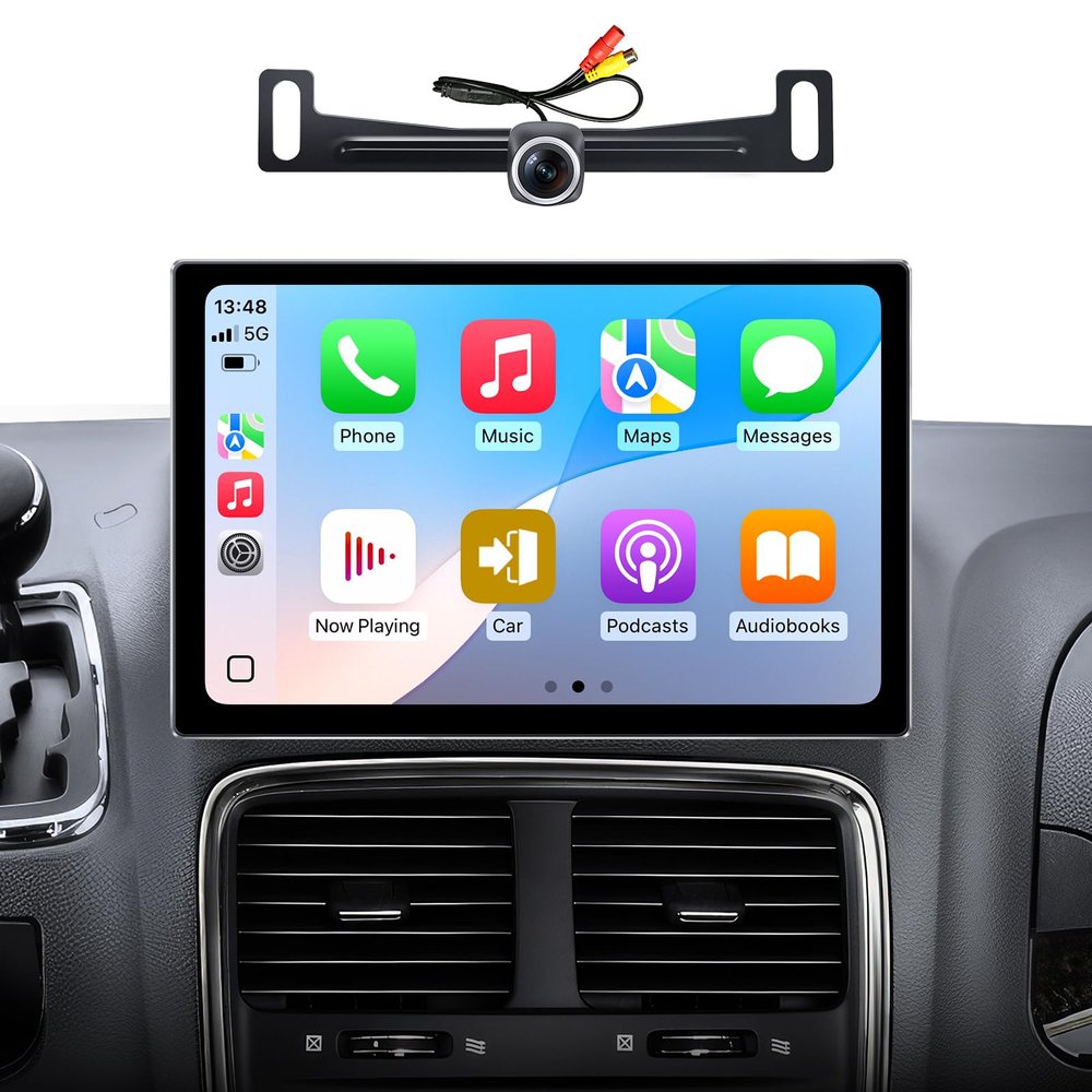 11.5'' Car Radio for Dodge Grand Caravan Car Stereo 2011-2020 Chrysler Town & Country 2012-2016 with Wireless CarPlay&Android Auto/Android 13 / 4GB RAM + 64GB ROM (4-64G)