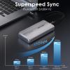 WAVLINK 80Gbps M.2 NVMe SSD Enclosure with Cooling Fan Compatible with Thunderbolt5/USB4 V2.0, Support B+M Key/M-Key NVMe 2280 SSD, Work with Mac M4 Pro view 2