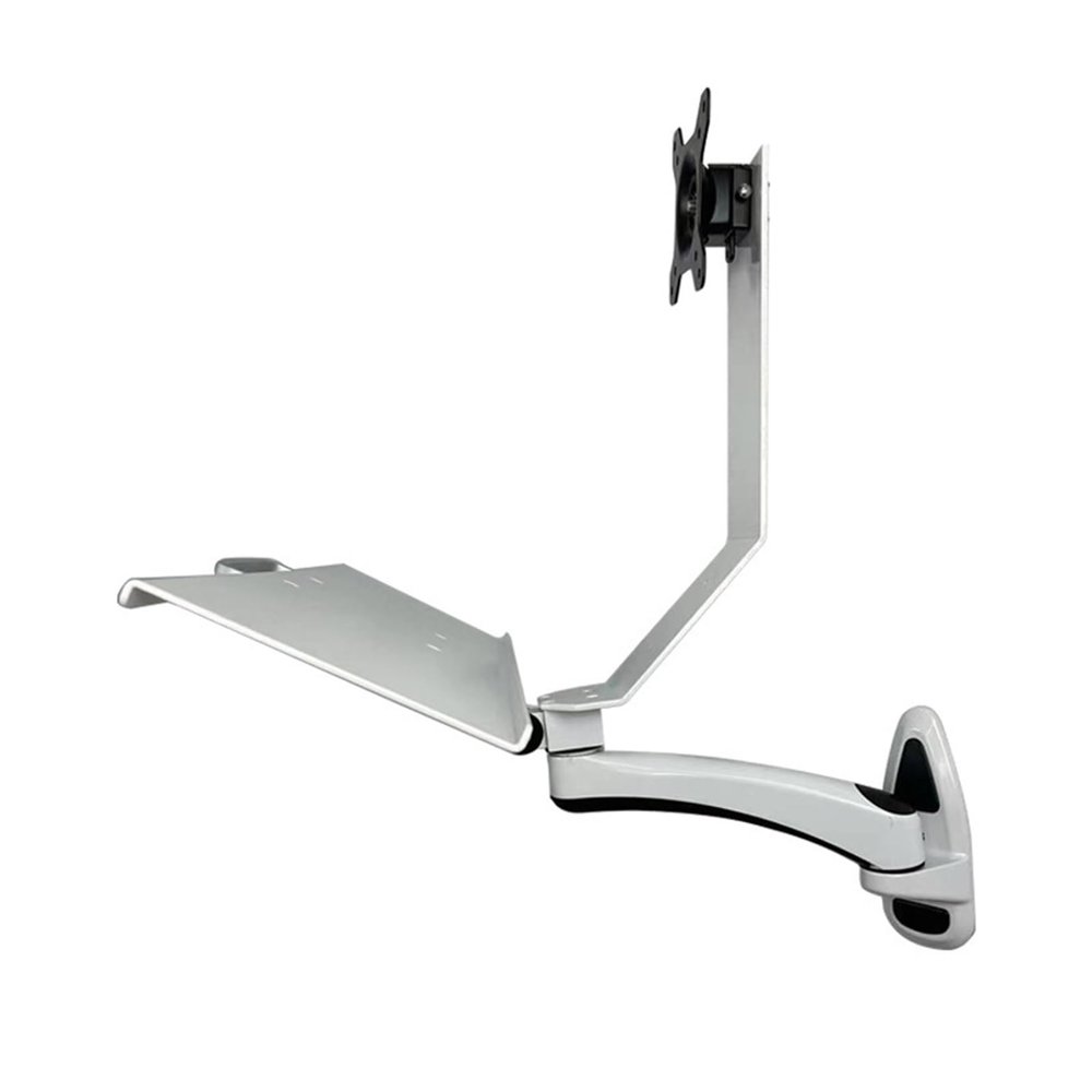 IMMDJUQI Standing Monitor Stand Office Industrial Equipment Swivel Wall Mount Keyboard Bracket WS11A
