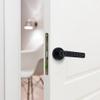 Biometric Fingerprint Door Lock, Smart Keyless Entry Handle with Touchscreen Keypad for Bedrooms, Offices, Apartments view 1