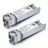 10Gtek 25G SFP28 SFP+ SR Transceiver, 25GBase-SR Duplex LC MMF Optical Module for Mellanox MMA2P00-AS, 850nm, DDM, up to 100m, Pack of 2 view 2