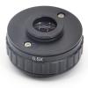 1PC Original Authentic 0.5X Focus Adjustable Microscope C Mount Adapter for New Type Trinocular Stereo Microscopio(0.5X) view 1