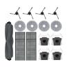 Compatible with Dreame X40 Ultra / L40 Ultra, MOVA P50 Pro Ultra /P10 Pro Ultra Robot Vacuum Cleaner Mop Cloth Filter Dust Bag Accessories(Set 2) view 1