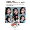 VBESTLIFE Mini Keychain Camera, 2MP 1080P FHD Retro Digital Camera with 0.96" Color Screen, Compact Micro Camera with Flash, OTG (Brown) view 3
