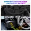 POKIAUTO 6.5" Speaker Mounts for 2025 RZR PRO, Under Dash 6.5in Speaker Adapter Brackets and Mesh Grille Covers for Polaris RZR PRO XP/R/S 4 2025 Accessories (1 Pair) view 3