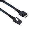 0.5M Internal MI NI S*A*S HD SFF-8087 to Oculink S*A*S HD SFF-8611 4I Cable view 4