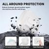 for AirPods 4 Case with Secure Lock,Automatic Magnetic Lock with Phone Holder Function,Shockproof Hard Protective Cover Cleaner Kit for Apple AirPod 4th Generation Case 2024(White-B) view 4