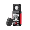 AJDFVHJF HT603 Digital Lux Meter 200000 Lux Lux Meter Tester with Ambient Humidity and Thermometer view 1