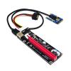 UCTUNG PCIe to PCI Express 16X Riser for External Graphics Card EXP BTC Antminer Miner MPCIe to PCI-e Slot Mining Card(Red) view 1