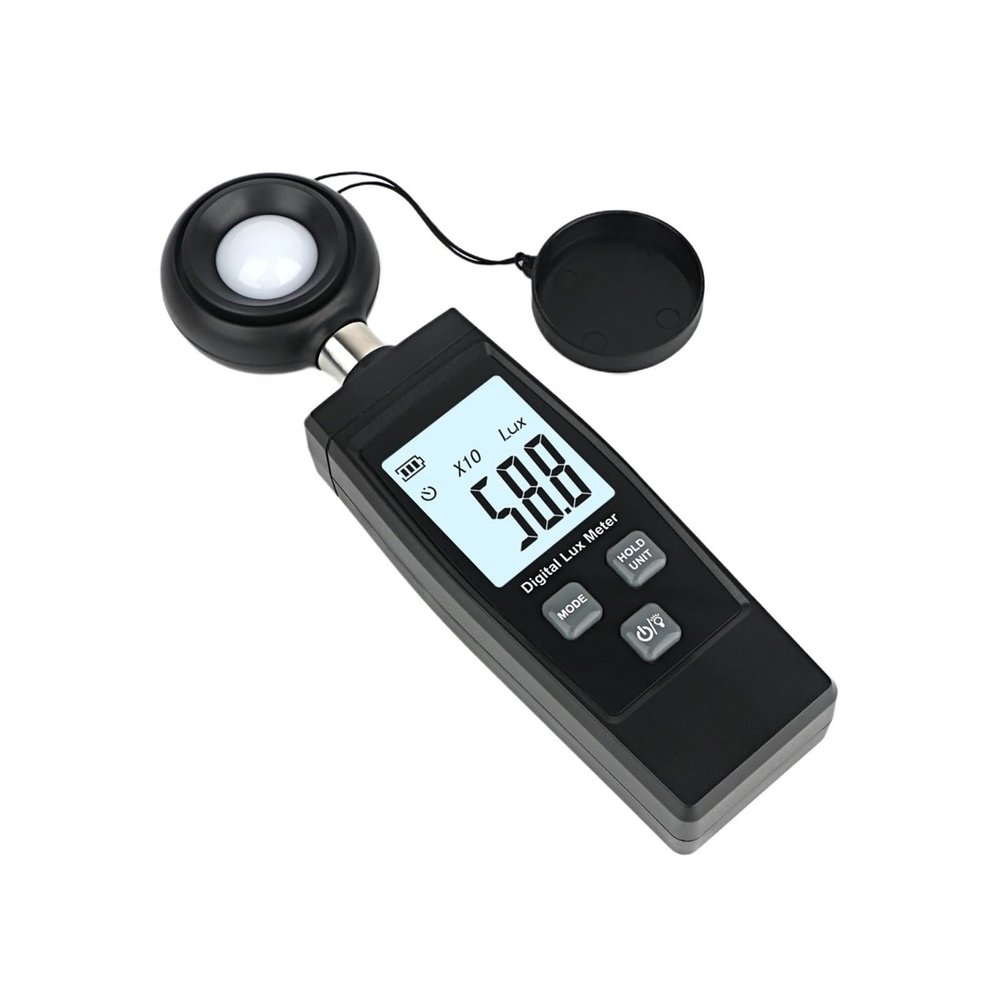 AJDFVHJF Lux Meter Handheld Lux Meter Digital Photometer Range 200000 Lux Lux Sensor