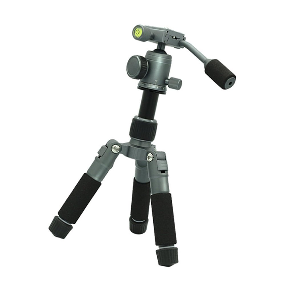 jiahesuw Tabletop Small Tripod 20Inch 360 Degree Aluminum Frame for DSLR Cameras and Phones Stand for Travel Desktop Tripod