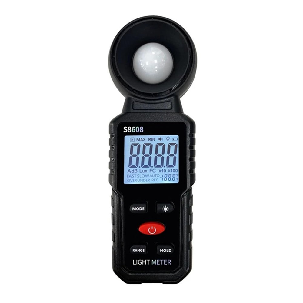 AJDFVHJF Digital Lux Meter Tester Illuminance Meter Lighting Intensity Brightness Measurement Tool