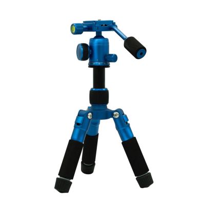 jiahesuw Tabletop Small Tripod 20Inch 360 Degree Aluminum Frame for DSLR Cameras and Phones Stand for Travel Desktop Tripod